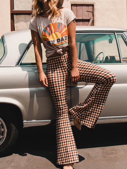 Snygga Byxor Dam med Brett Ben i Hög Kvalitet – Elegant Design för Vardags och Fest 5