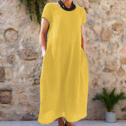 Variant image for Kvinnors Elegant Klänning Högkvalitativ Polyester-1