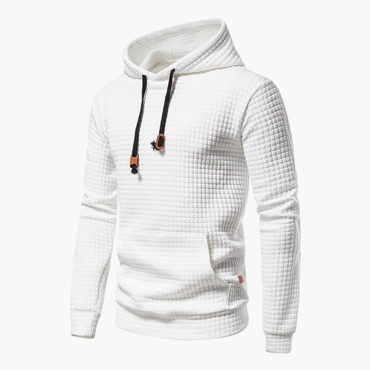 Dam Hoodie Avslappnad Design Mjuk Bomullsmix-1