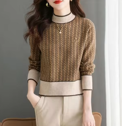 Variant image for Dam Vinterjacka Lång Mjuk Polyester med Kontrastdesign-1