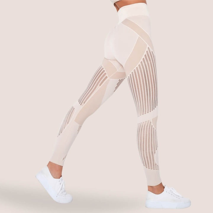 Kvinnors Leggings Anti-Cellulite Flexibelt Material 2