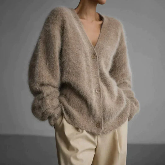 Dam Loungewear Mysig Couture i Högkvalitativt Kashmirmaterial-1