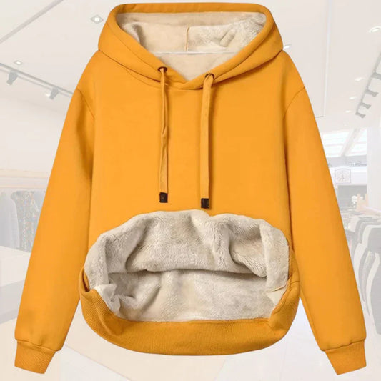 Dam Vändtröja Reversibel Mysig Bomull-1