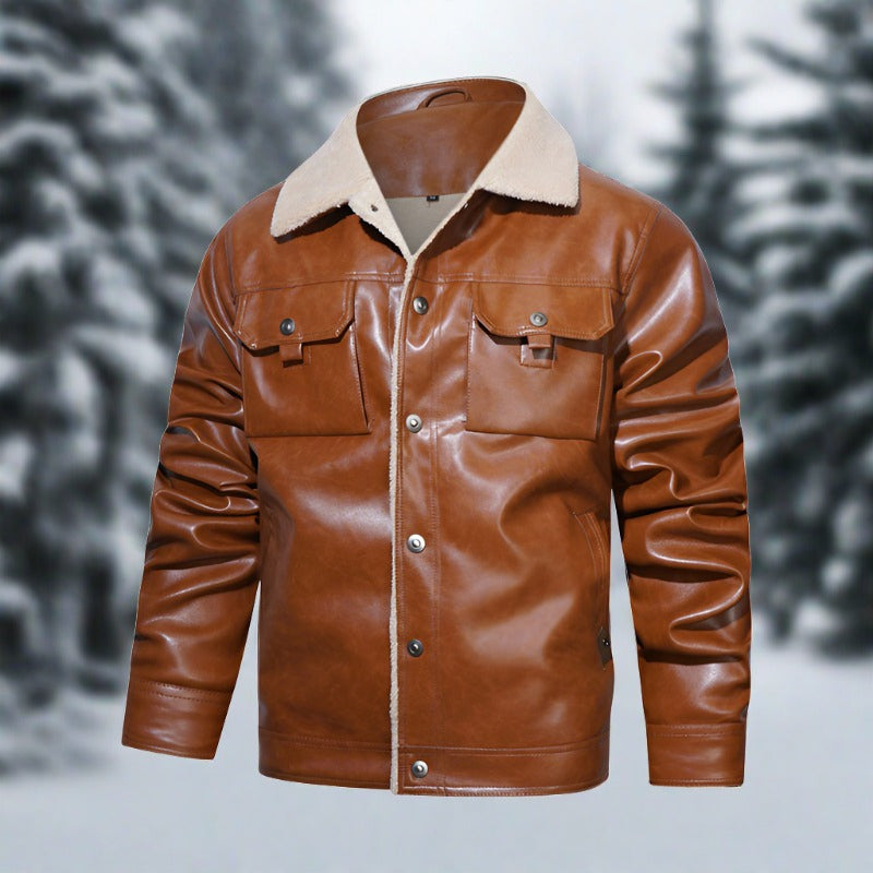 Damjacka Modern med Krage 100% Polyester-5