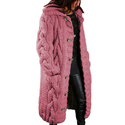 Variant image for Dam Lång Kofta Varm Ull Cardigan-43