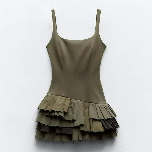 Kvinna Kort Jumpsuit Fyrkantig Utdragning Polyester-1