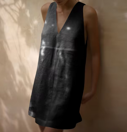 Fina Dam Klänningar Trendig Lätt Material Elegant Design-1