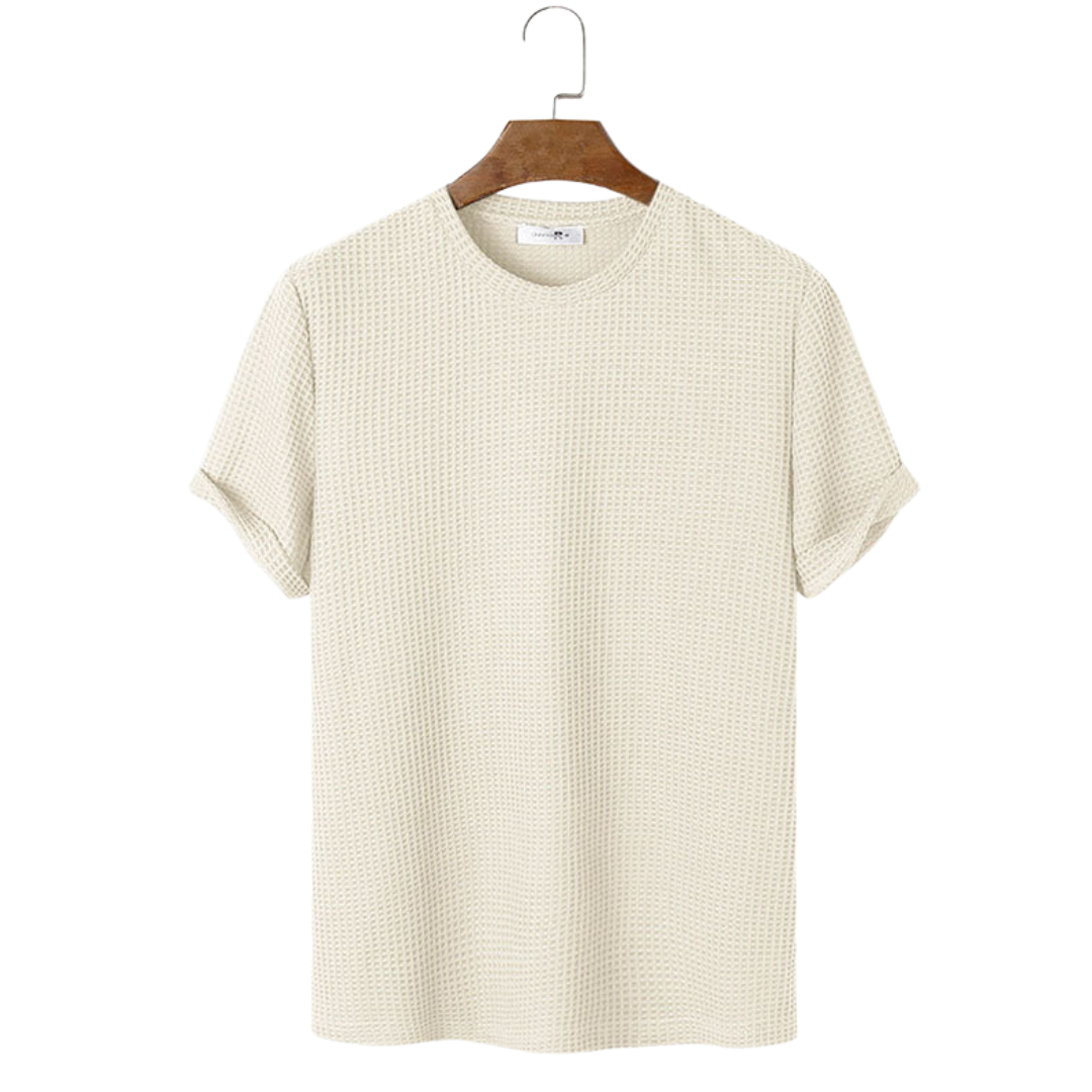 Dam Skjorta Boho Rund Halsringning Lätt Polyester-5