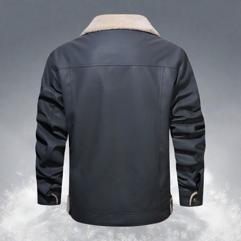 Damjacka Modern med Krage 100% Polyester-6