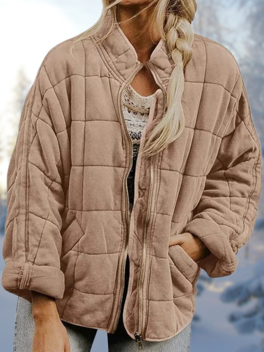 Damjacka Vintage Tessa Klassisk Stil Högkvalitativt Tyg 1