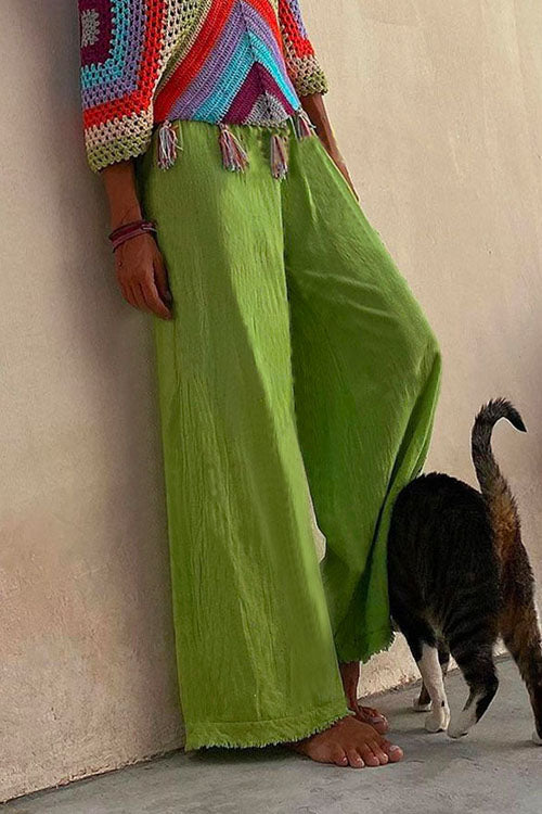 Dam Byxor Breda Ben Bomull Polyester Casual Stil-2