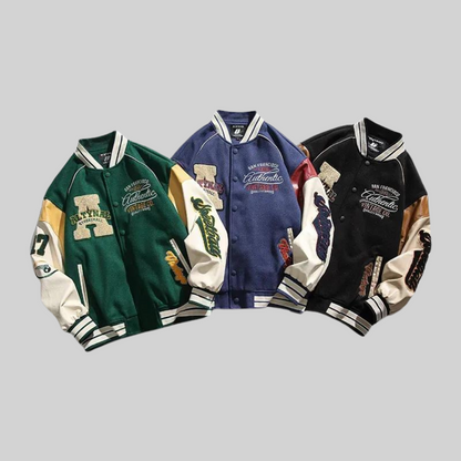 Damjacka Vintage Polyester För Kvinnor-2