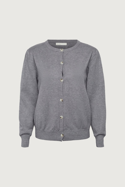 Variant image for Lång Kofta Dam Mjuk Akryl Enfärgad Cardigan-1