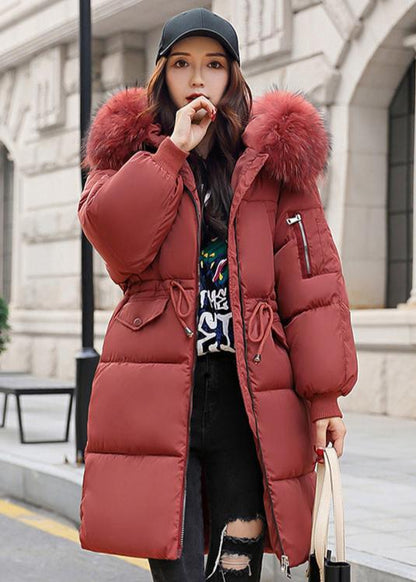 Variant image for Damjacka med Pälskrage i Bomull för Festliga Tillfällen-1