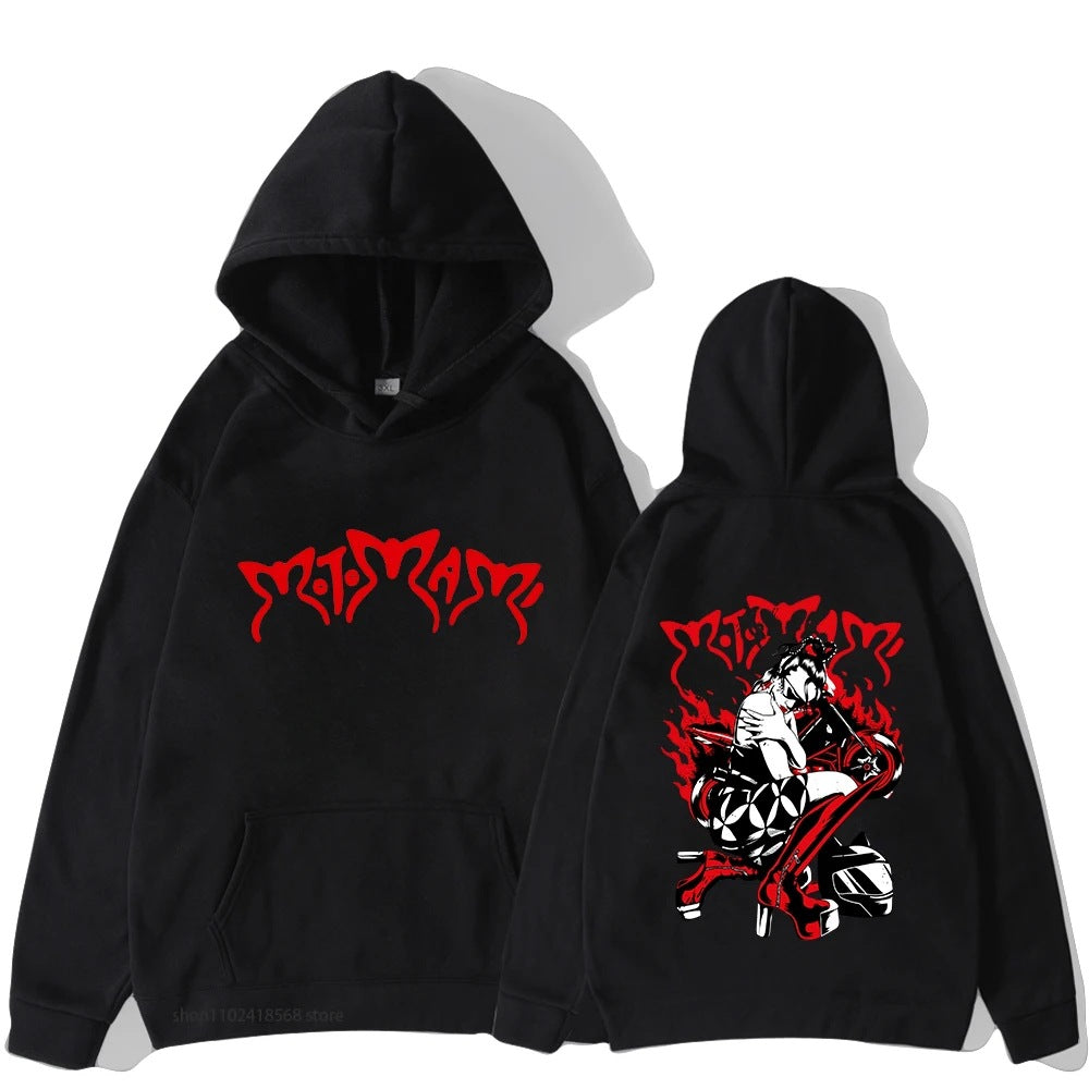 Variant image for Unisex Hoodie Grafisk Design Polyester-1