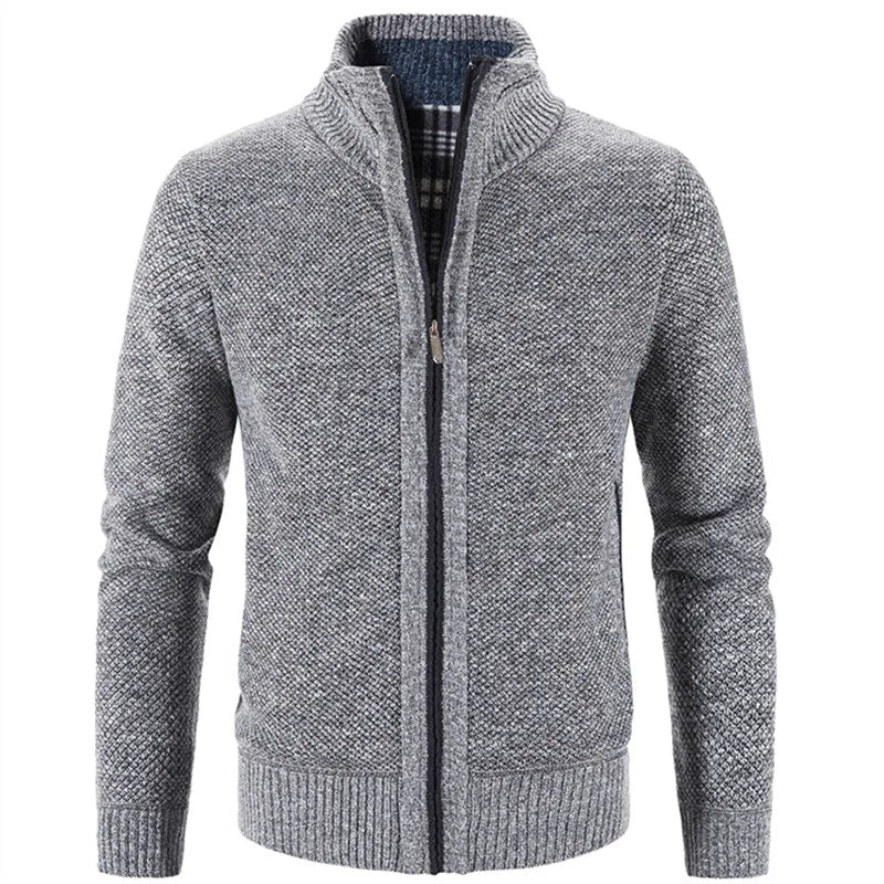 Variant image for Herr Slimfit Stickad Väst För Höstmode-1