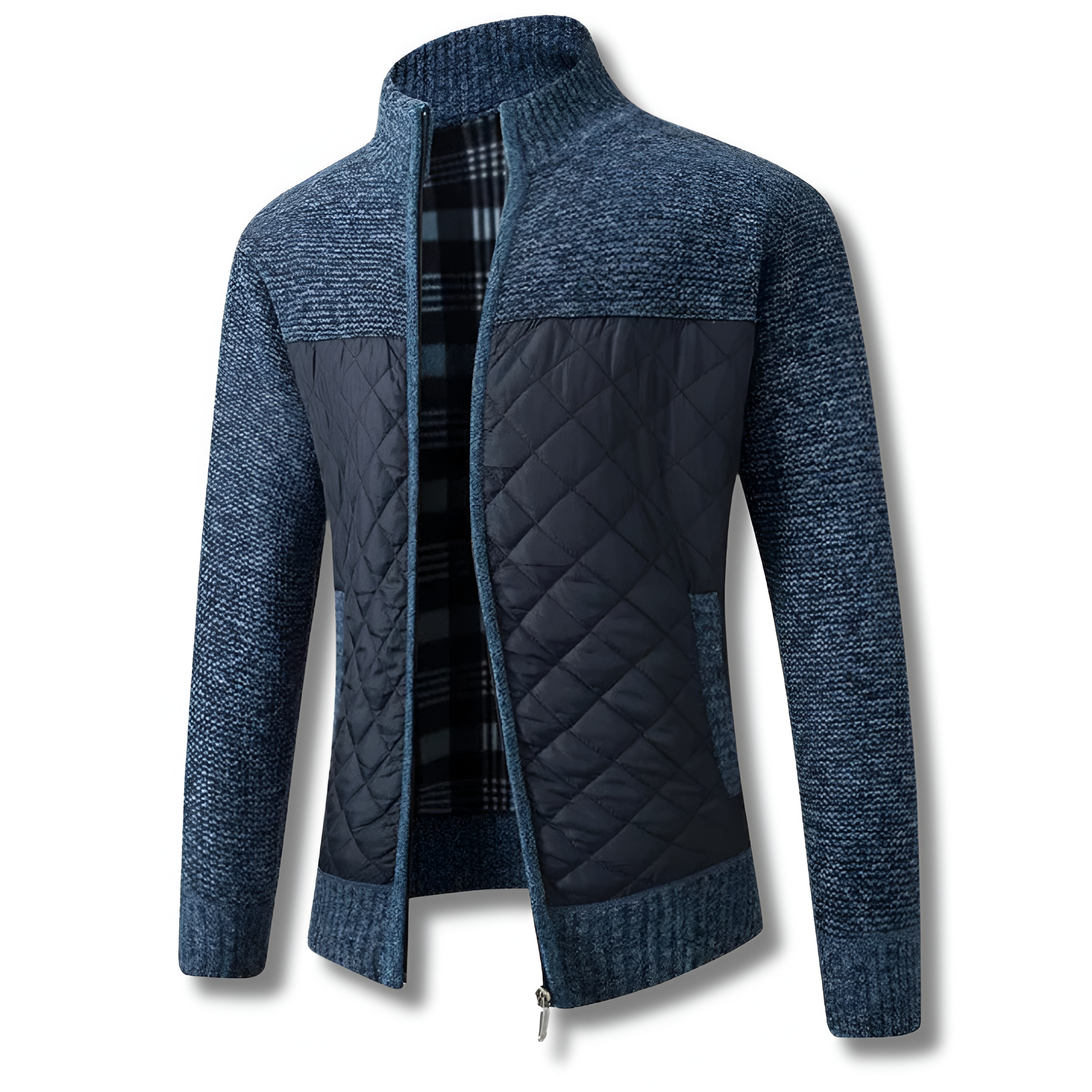 Herrjacka Modern Design Högkvalitativt Material Smal Silhuett-1