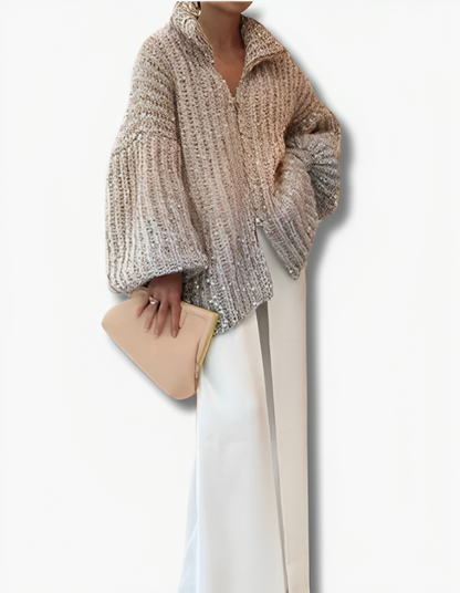 Variant image for Dam Tröja Modern Stil Mjuk Polyester-Bomull-1