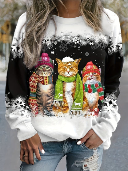 Variant image for Dam Vintertopp Snöklotryck Mjuk Polyester-1