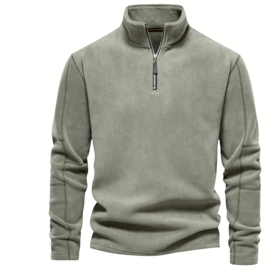 Dam Väst Stickad Ullfleece Handgjord Tidlös Design-1