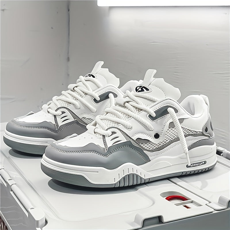 Herr Sneakers Skate Stil Geometrisk Syntetmaterial-2