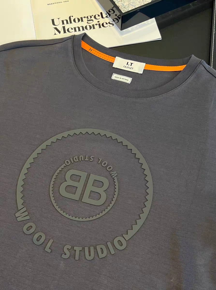 Variant image for Mäns Långärmad T-shirt Rund Hals 100% Bomull-11