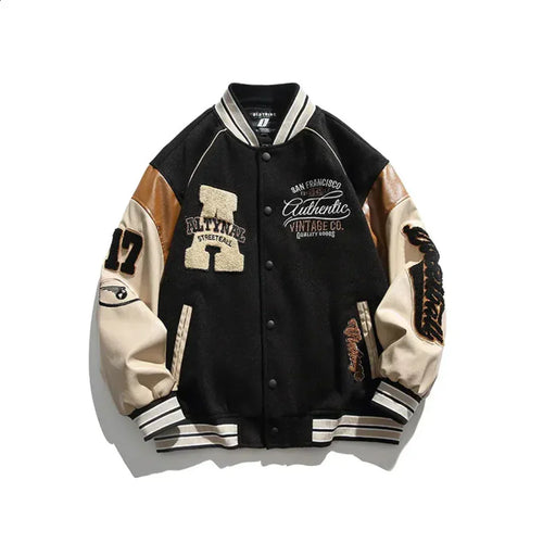 Damjacka Vintage Polyester För Kvinnor-1