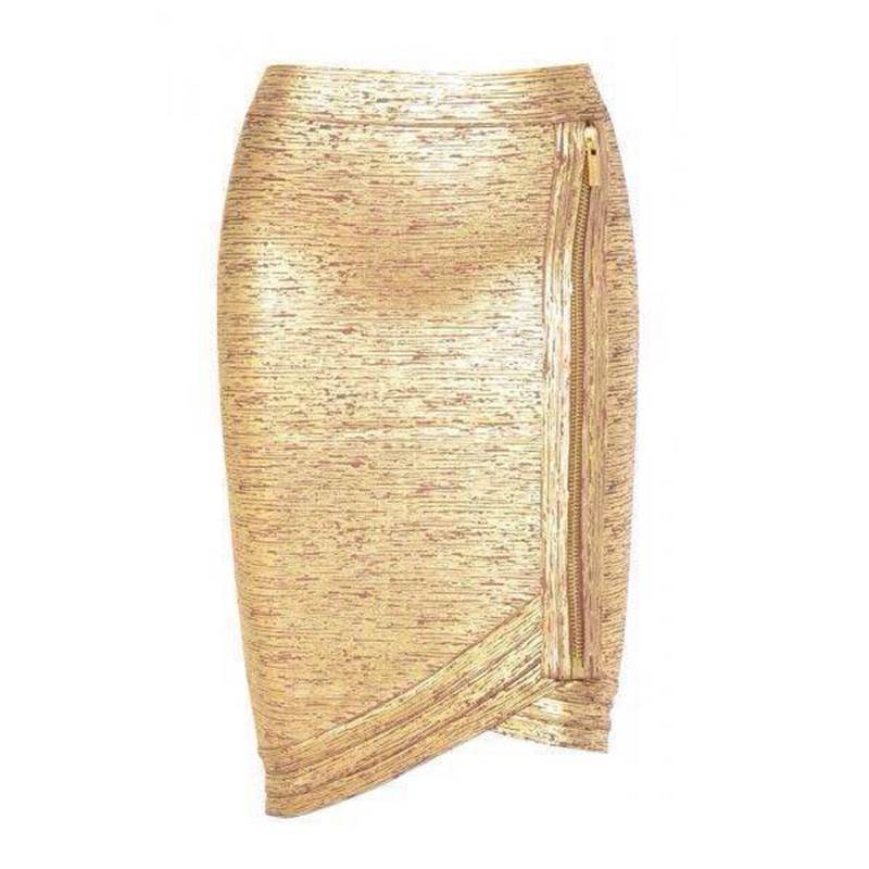 Dam Vardagskjol Med Dragkedja Nylon Spandex Rayon 3