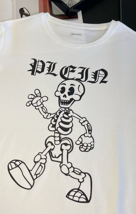 Herr Långärmad T-shirt Rund Hals 100% Bomull-1