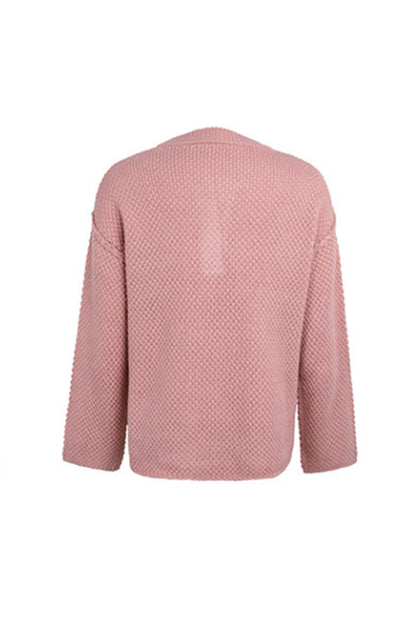 Dam Tröja Rundhalsad med Slits Polyester Normal Passform-4