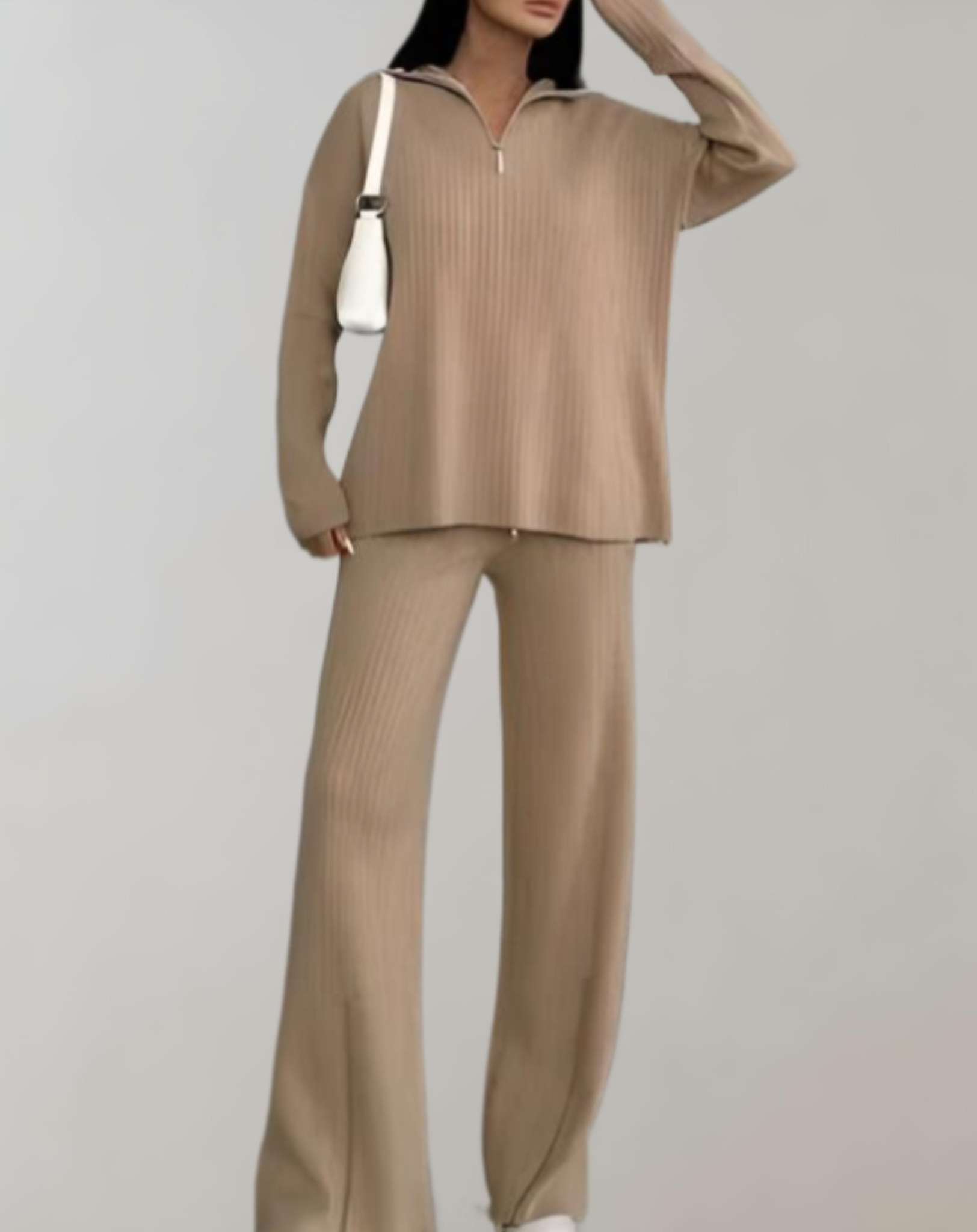 Damkläder 2-delad Modern Hållbar Passform i Högkvalitativa Material-3