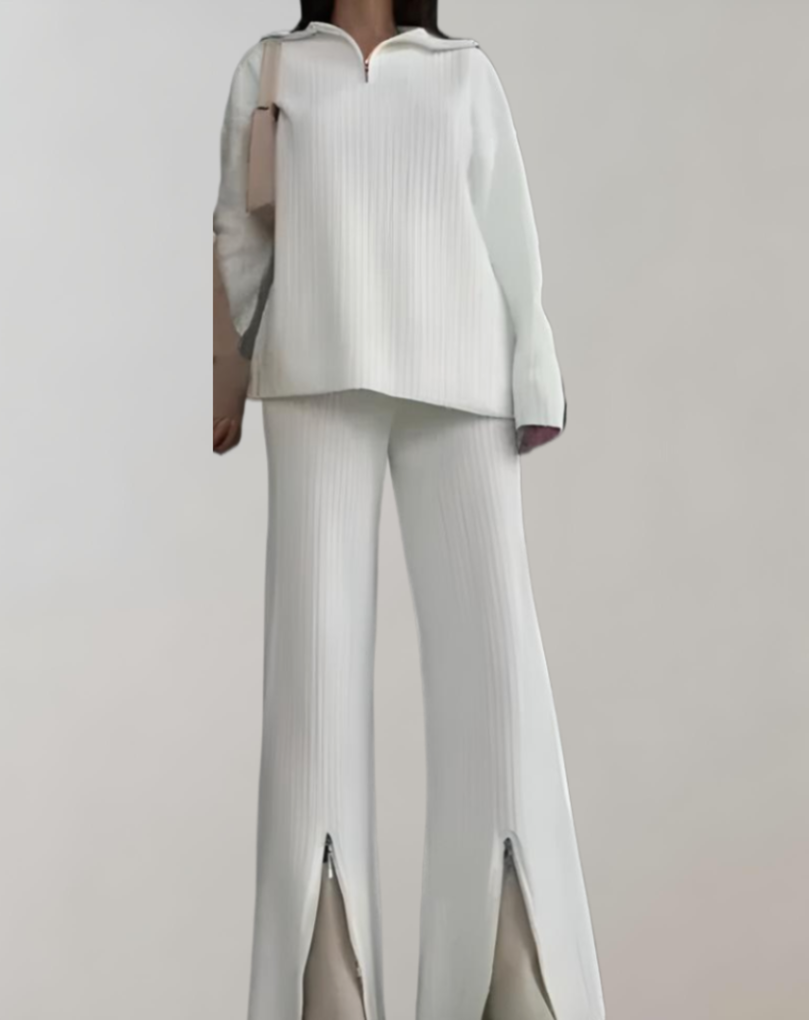 Damkläder 2-delad Modern Hållbar Passform i Högkvalitativa Material-2