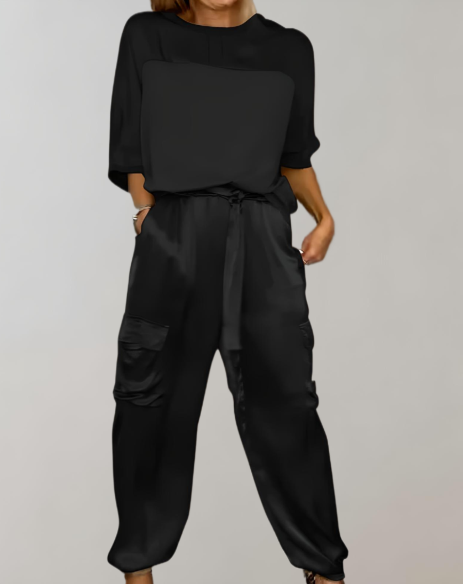 Tvådelat Set Dam Kjol med Elegant Design i Hållbart Material – Bekväm Passform för Vardag och Fest 5