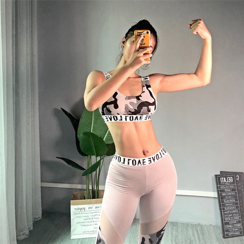 Snygga Byxor Dam Sportig Polyester Långa-3