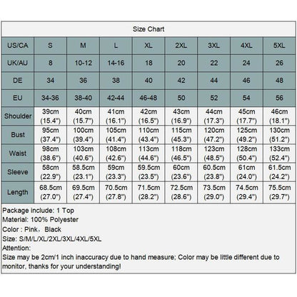 Dam Flare Blus Lång Ärmar Chiffong Polyester-6