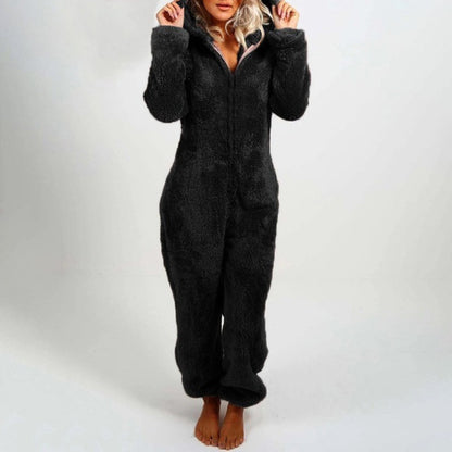 Kvinnors Pyjamas Avslappnad Onesie Mjuk Material-2