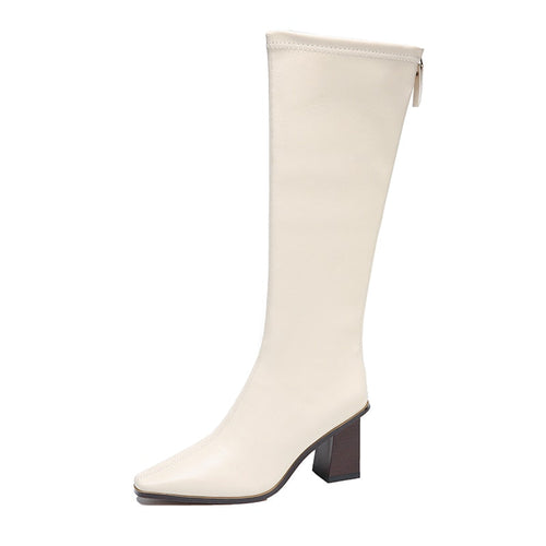 Damstövlar Blockklack Eco Leather-1