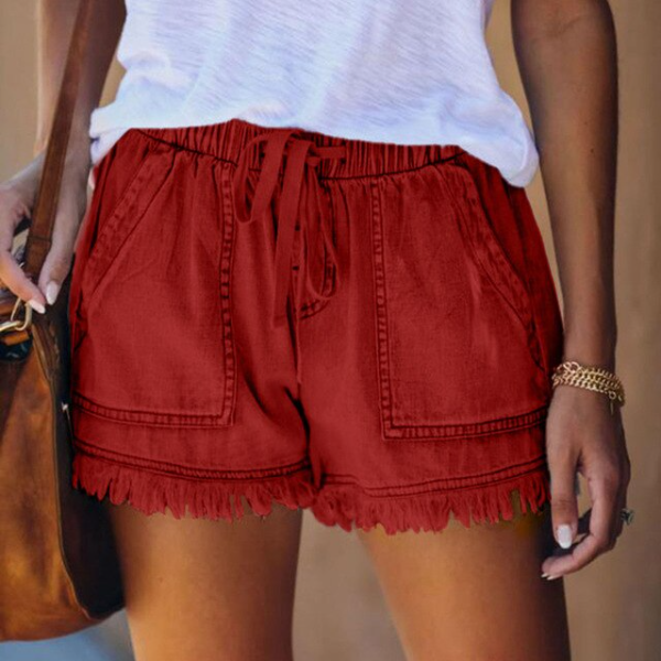 Variant image for Kvinnors Denim Shorts Avslappnad Stil Denim-31