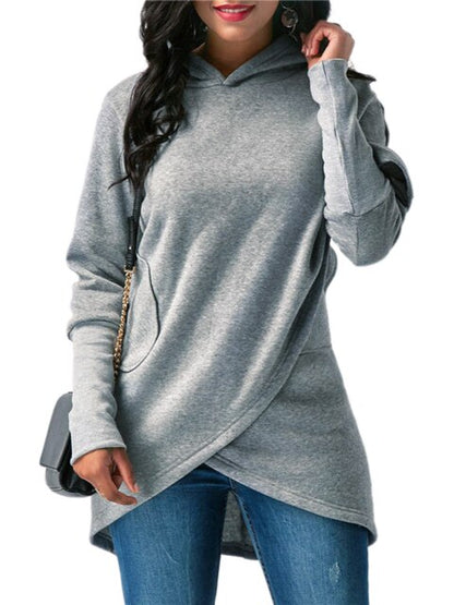 Modern Luvtröja Dam i 100% Bomull – Mjuk och Elegant, Perfekt för Vardag och Fest, Finns i Storlek S-XL 11