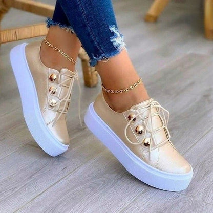 Variant image for Dam Sneakers Trendig Eco Leather Komfortabel och Modern-25