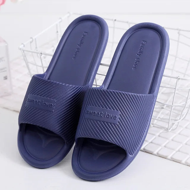 Kvinnors Flip Flops Vattentålig EVA Lätt Design-2