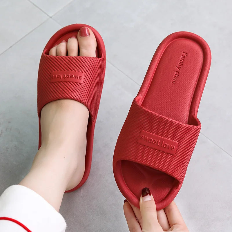 Kvinnors Flip Flops Vattentålig EVA Lätt Design-3