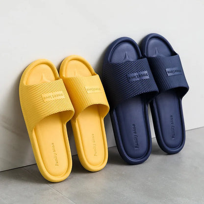 Kvinnors Flip Flops Vattentålig EVA Lätt Design-4