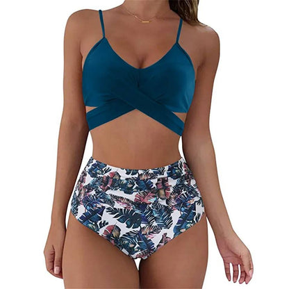 Variant image for Damernas Bikini Hög Midja Trendig Nylon-1