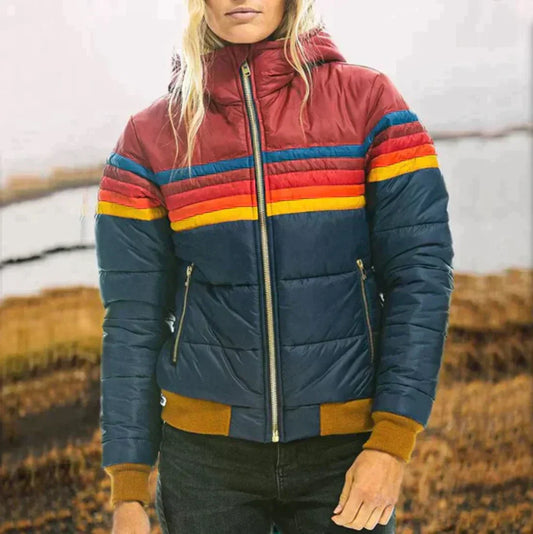 Damjacka Plysal Modern Avslappnad Design-1