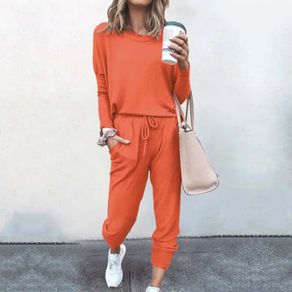 Dam Loungewear Set Bekväm Design Högkvalitativt Material 12