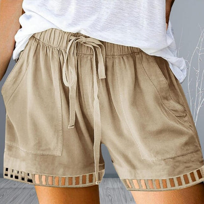 Kvinnors Kortärmad Blus Mjuk och Luftig 100% Bomull-3