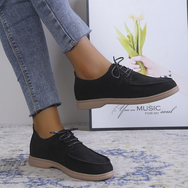 Variant image for Kvinnors Loafers Ergonomisk Design Andningsbart Syntetmaterial-14