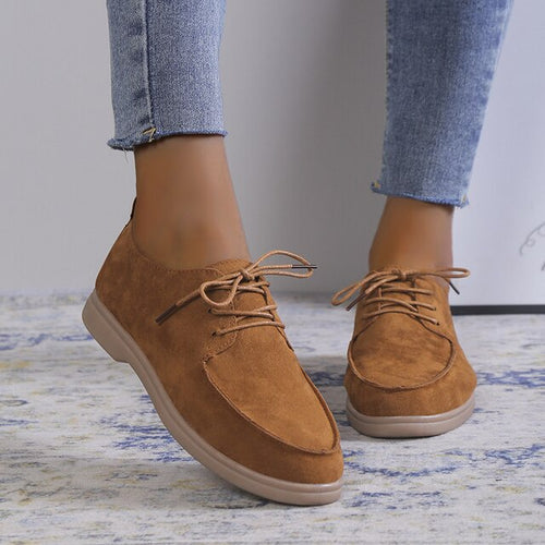 Kvinnors Loafers Ergonomisk Design Andningsbart Syntetmaterial-1