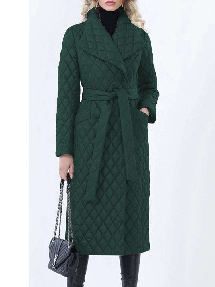 Variant image for Dam Vinterkappa Elegant Polyester för Kalla Dagar-29